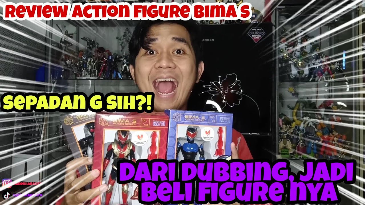 REVIEW BIMA S FIGURE- DARI DUBBING NYA, JADI BELI JUGA DEH