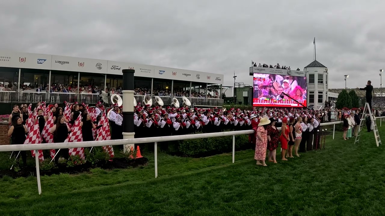 UofL Cardinal Marching Band - Kentucky Derby 151 - My Old Kentucky Home - May 3, 2025