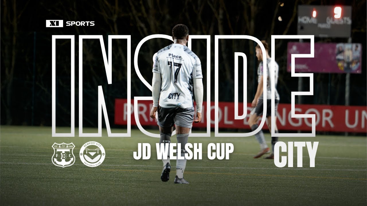 INSIDE CITY - Trearddur Bay vs Newport City 2025/26 EP 18 | JD WELSH CUP ROUND 4