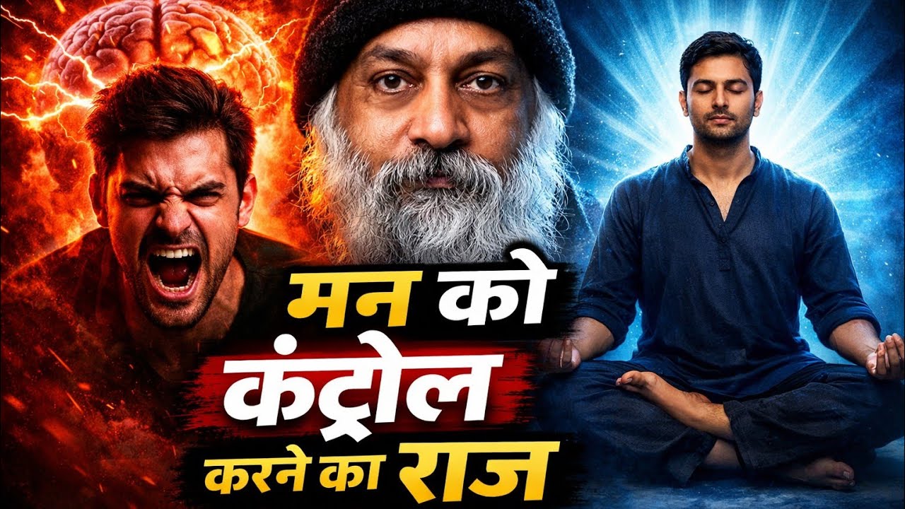 मन को काबू में कैसे करें? | Osho Hindi Speech | Mind Control Secrets