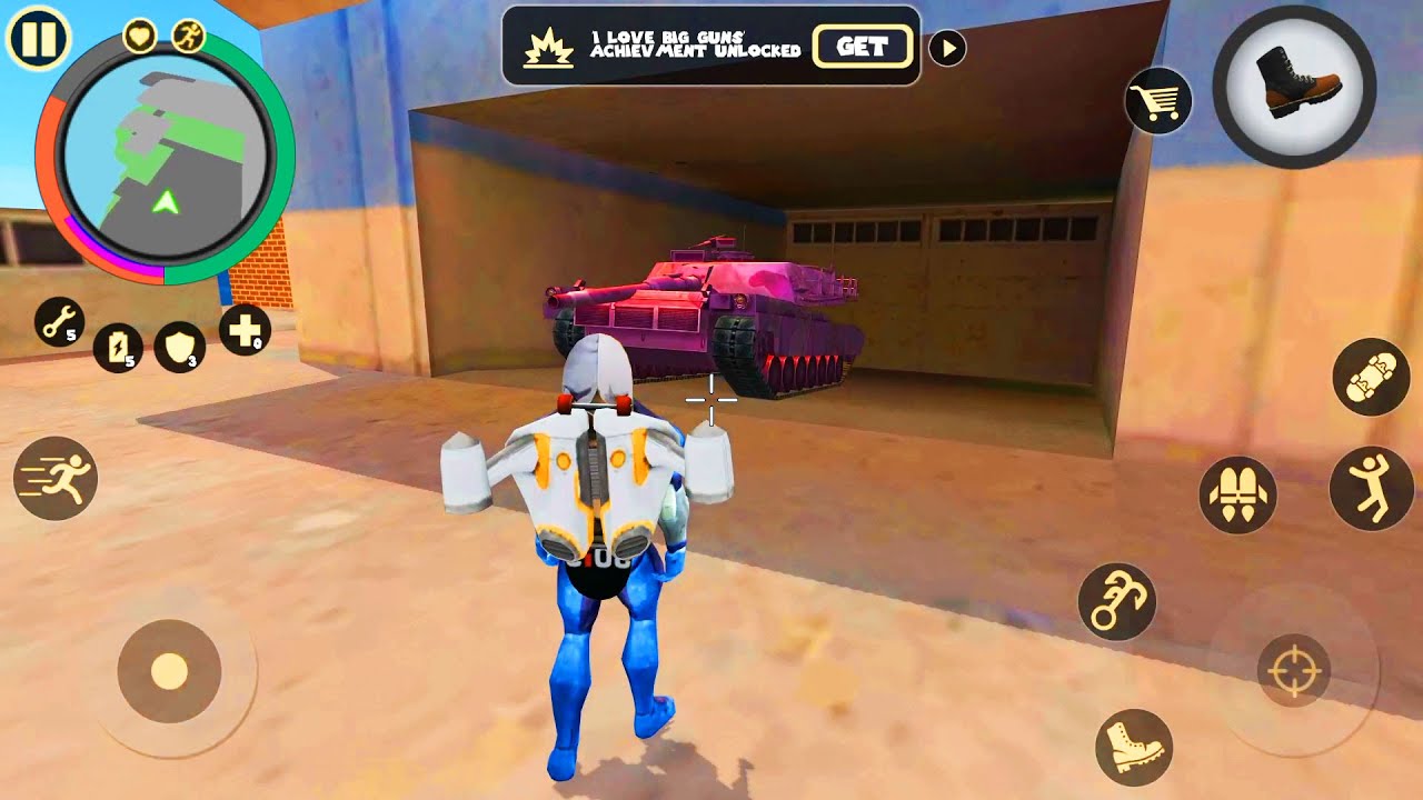 Rope Hero: Vice Town (Pink Tank in Secret Casino) | Naxeex LLC 
