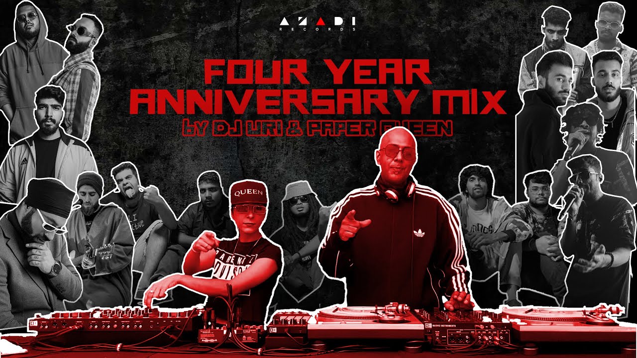 AZR Turns 4 Anniversary Mix | Paper Queen & DJ Uri  | Azadi Records