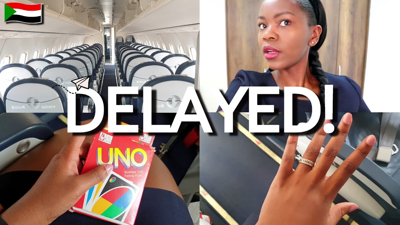 4-HOUR Delay In 41degree Celcius Weather! | My African Flight Attendant Life | SUDAN VLOG
