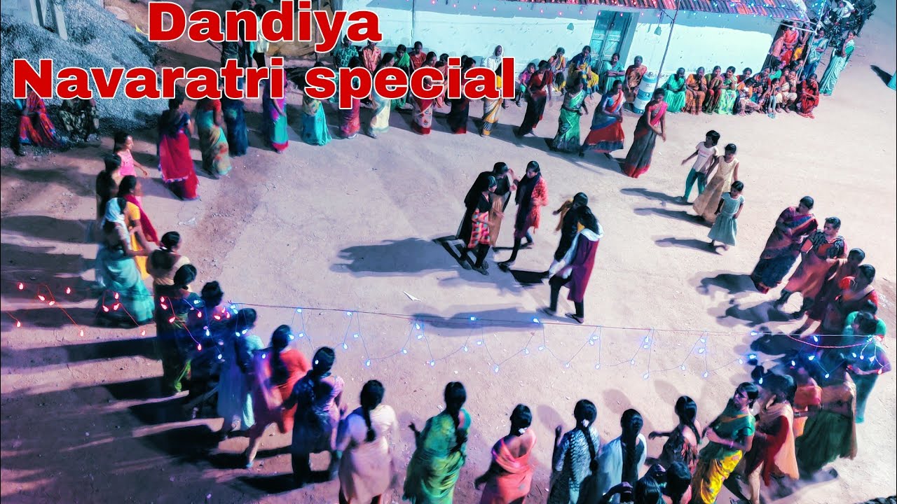Dandiya nights @kanagarthi | Navarathri special | Village fashion