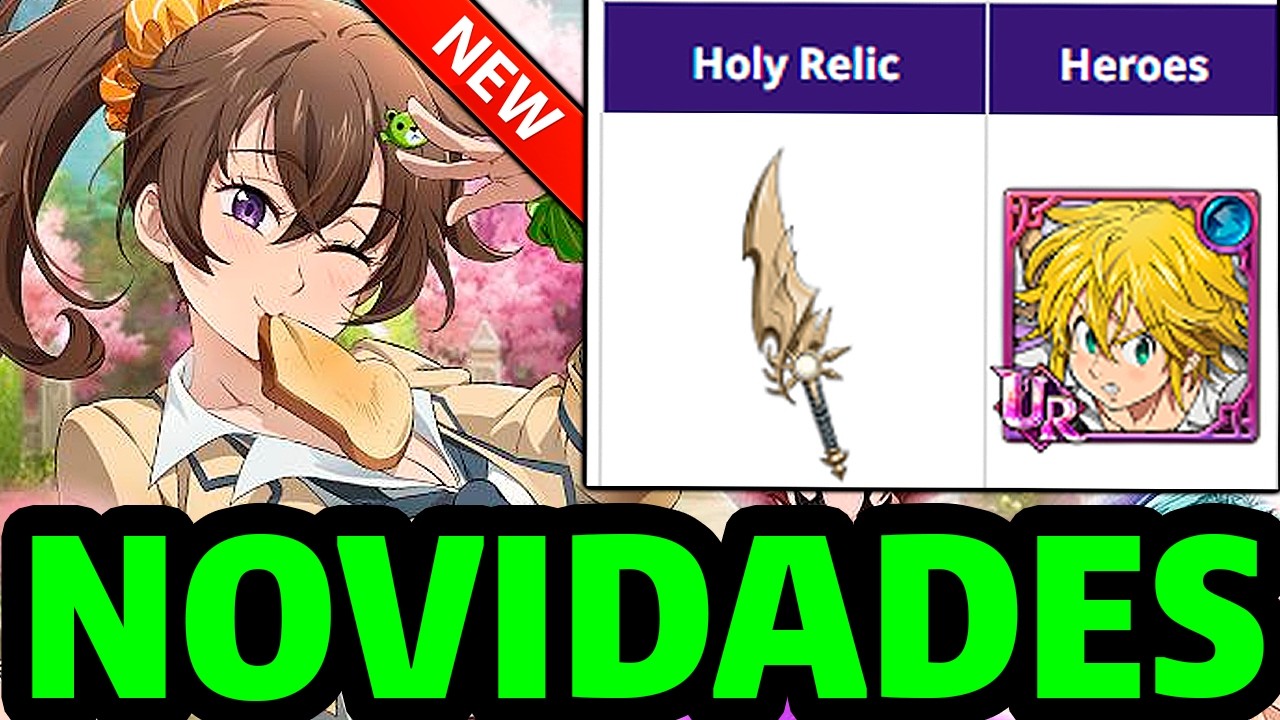 DIANE SUPORTE BRABA DE DANO? REL&Iacute;QUIA DO MELIODAS GOD! - The Seven Deadly Sins Grand Cross