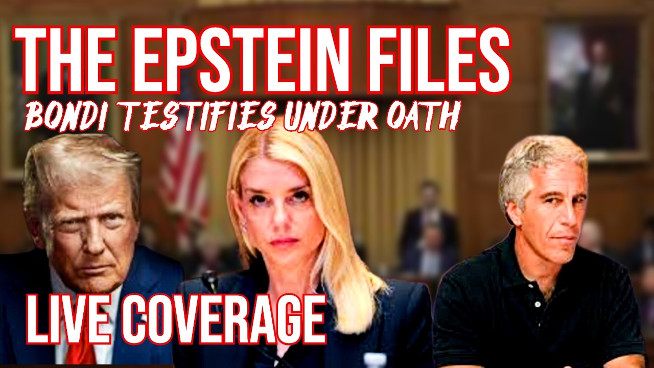 PAM BONDI UNDER OATH: Trump’s AG FACES HOUSE JUDICIARY OVER EXPLOSIVE EPSTEIN FILES