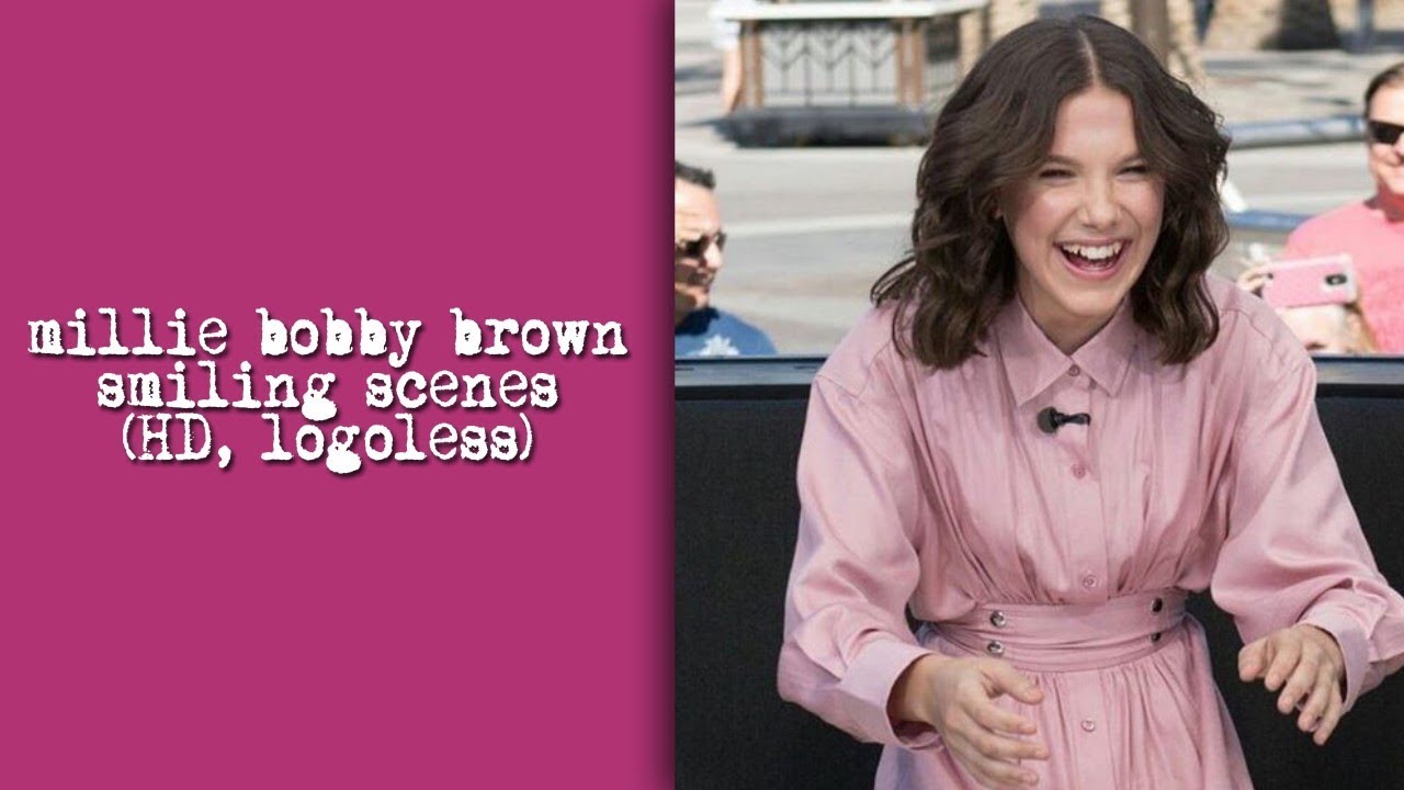 millie bobby brown smiling scenes (HD, logoless)