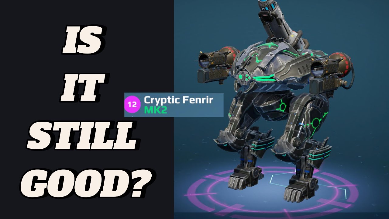 STILL GOOD? MK2 Cryptic Fenrir (1x MK2 Redeemer & 2x MK2 Tarans) War Robots Gameplay