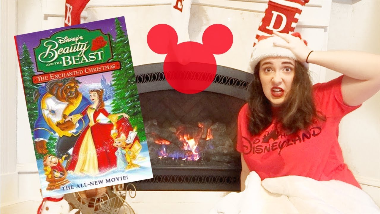 Watching Beauty and the Beast and the Enchanted Christmas 20 YEARS LATER!