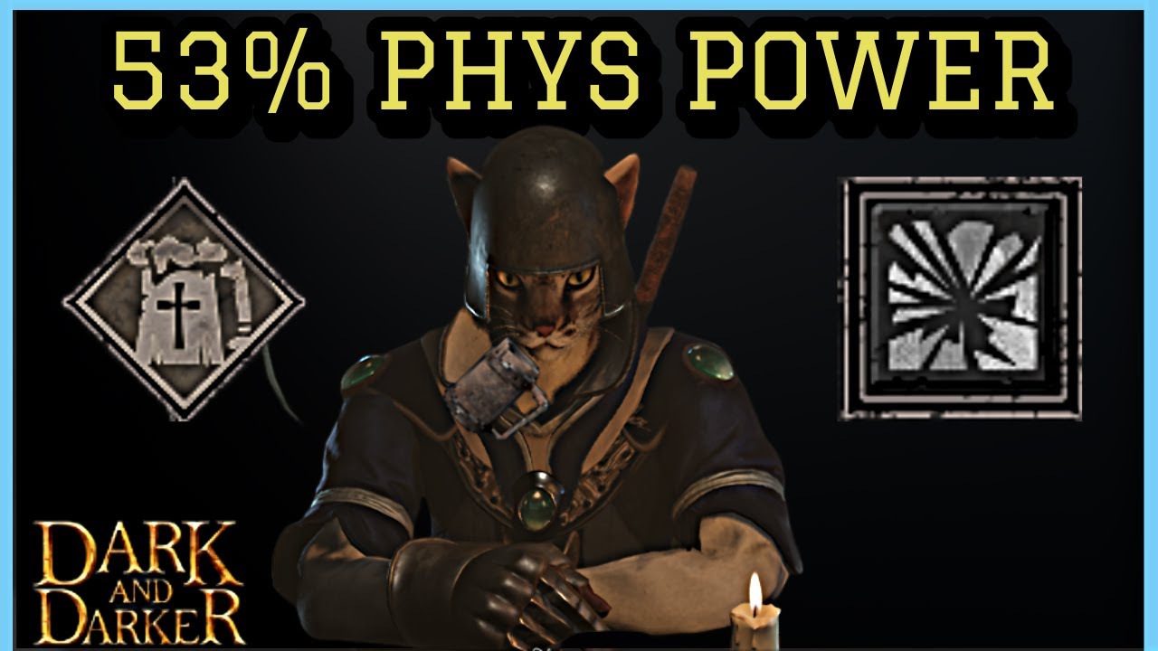 Cleric is THE BEST MELEE SOLO CLASS | Dark and Darker