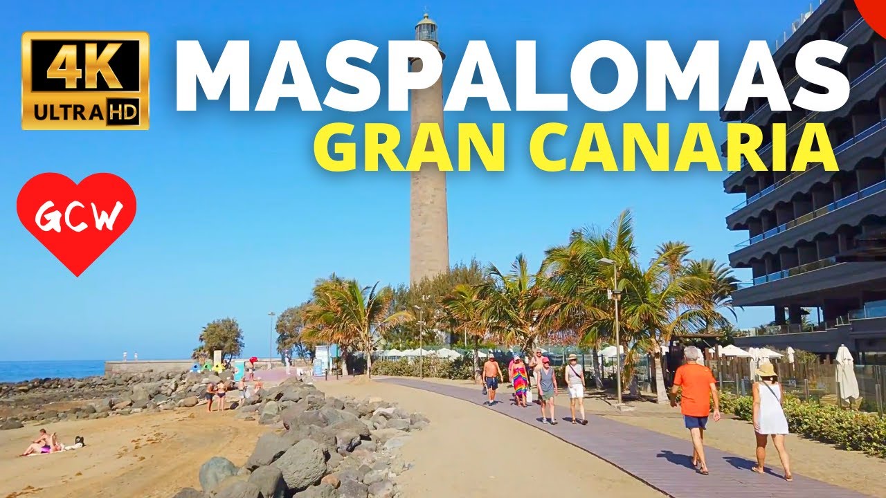 MASPALOMAS Gran Canaria Realität 2024 🔴 Riu Palace Oasis Hotel to Lopesan Costa Meloneras Hotel