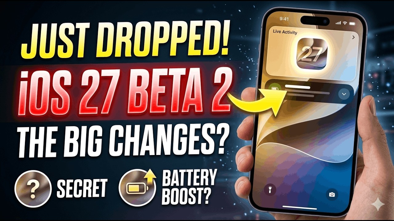 Вышла iOS 27 Beta 2! Новые функции, изменения и многое другое!!