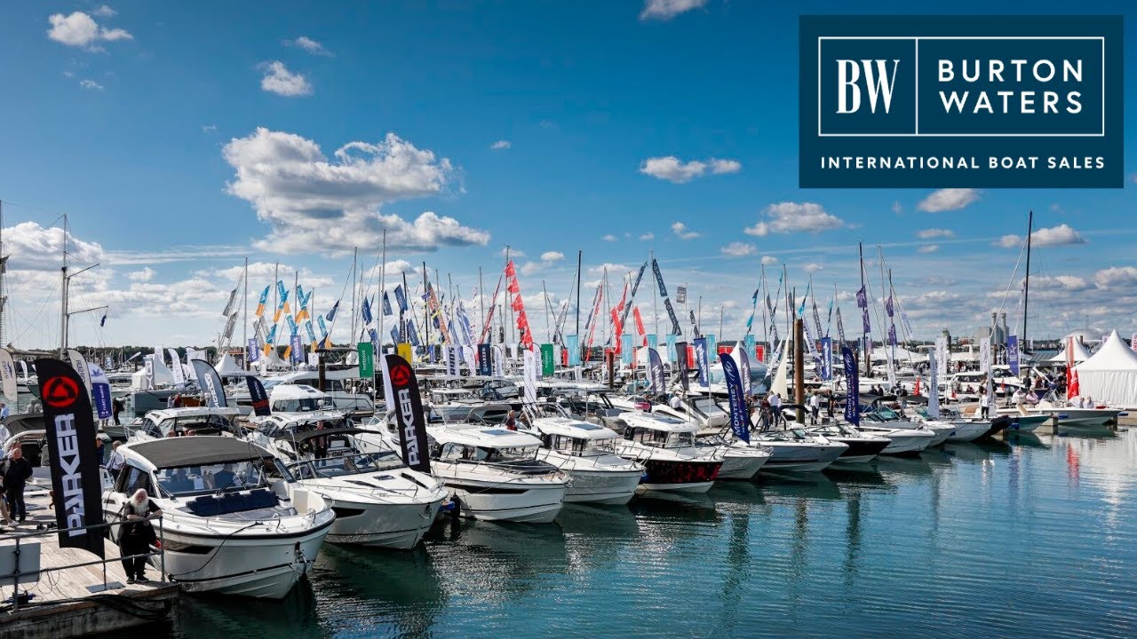 First Glimpse Of Southampton Boat Show With Burton Waters