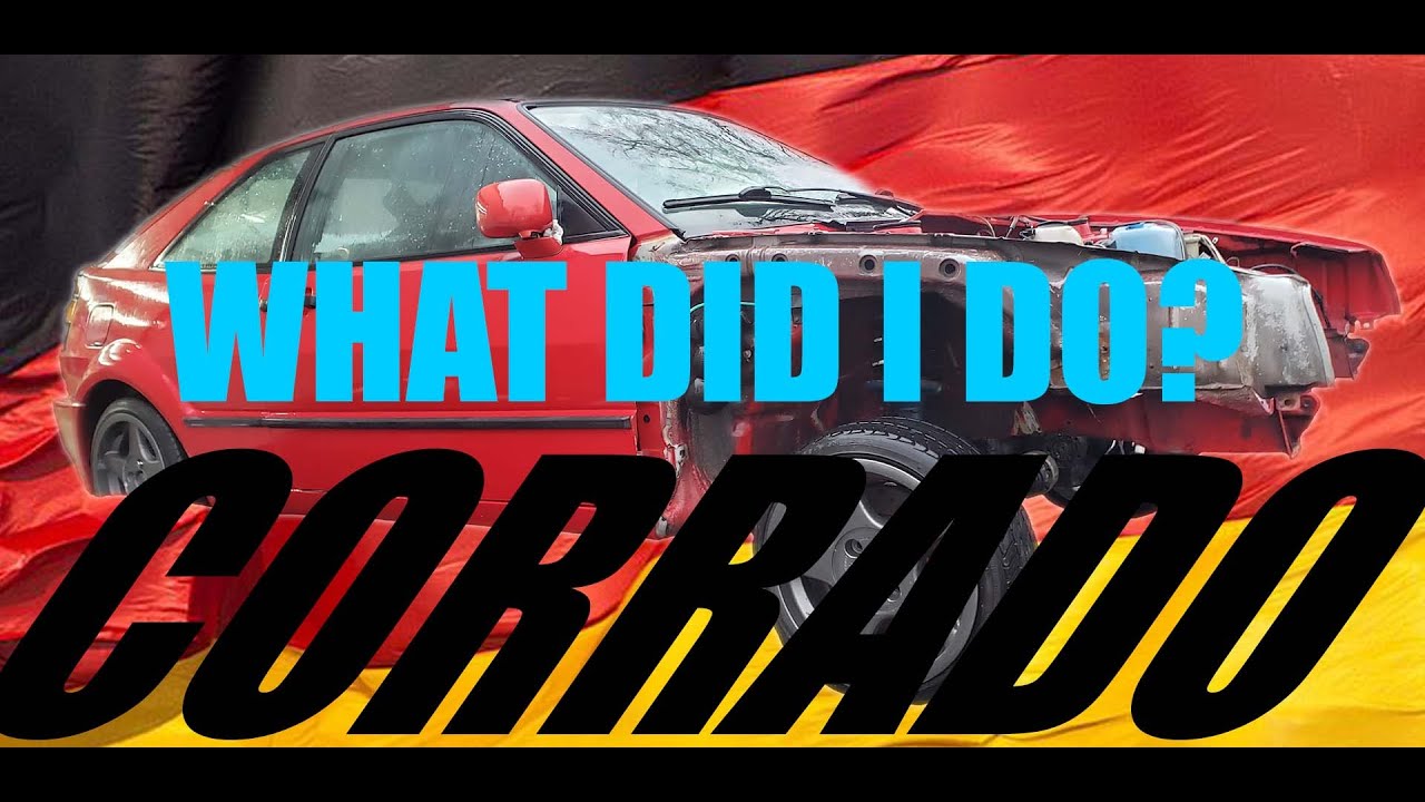 Building my VW Corrado 3.6L swap - part 1