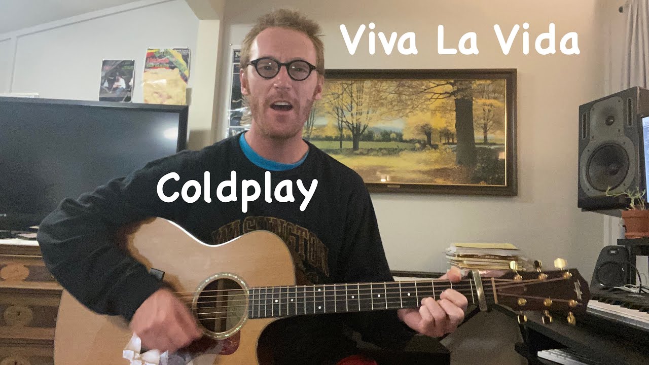 Viva La Vida Guitar Lesson - Coldplay