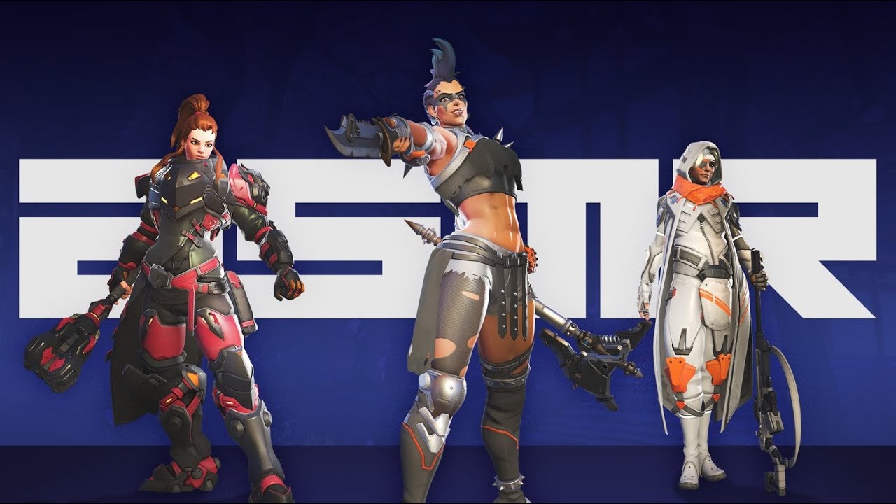 ASMR overwatch | chill mystery heroes! 👾 | whispering, keyboard sounds, rambling