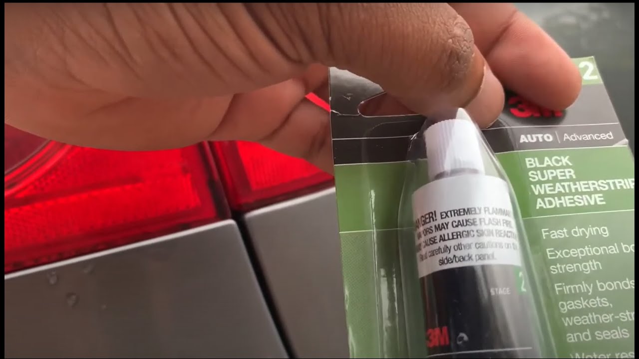 EASY Car badge & Letter Emblem replacement w/ 3M Black Super Weatherstrip Adhesive