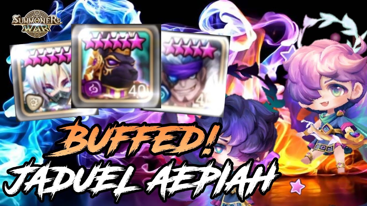 JADUEL & AEPIAH TEAM COMBO IN WORLD ARENA [Summoners War : Sky Arena]