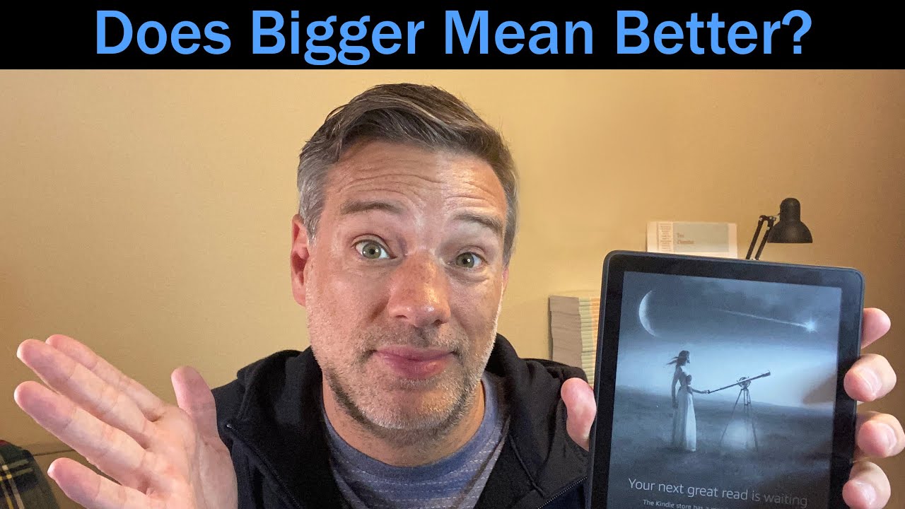 Too Big? Two Weeks With My New (2021) Kindle Paperwhite