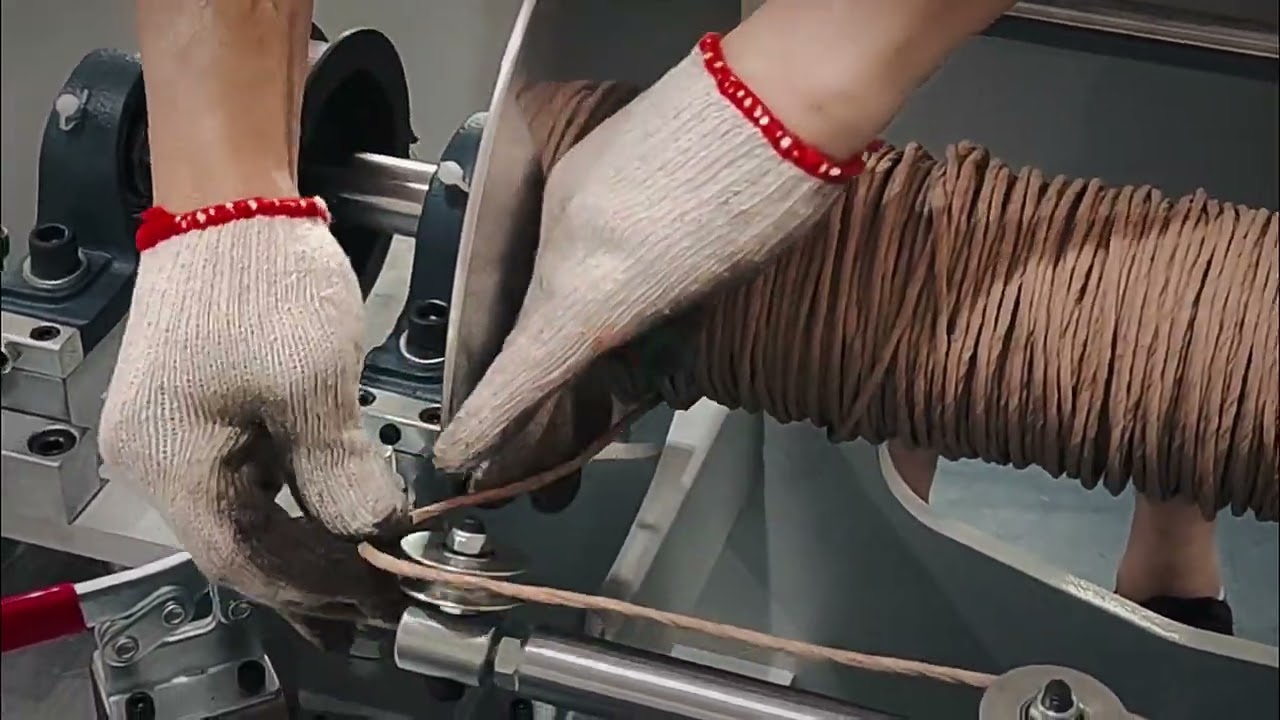 [2024] Paper rope machine: details of the paper rope making process