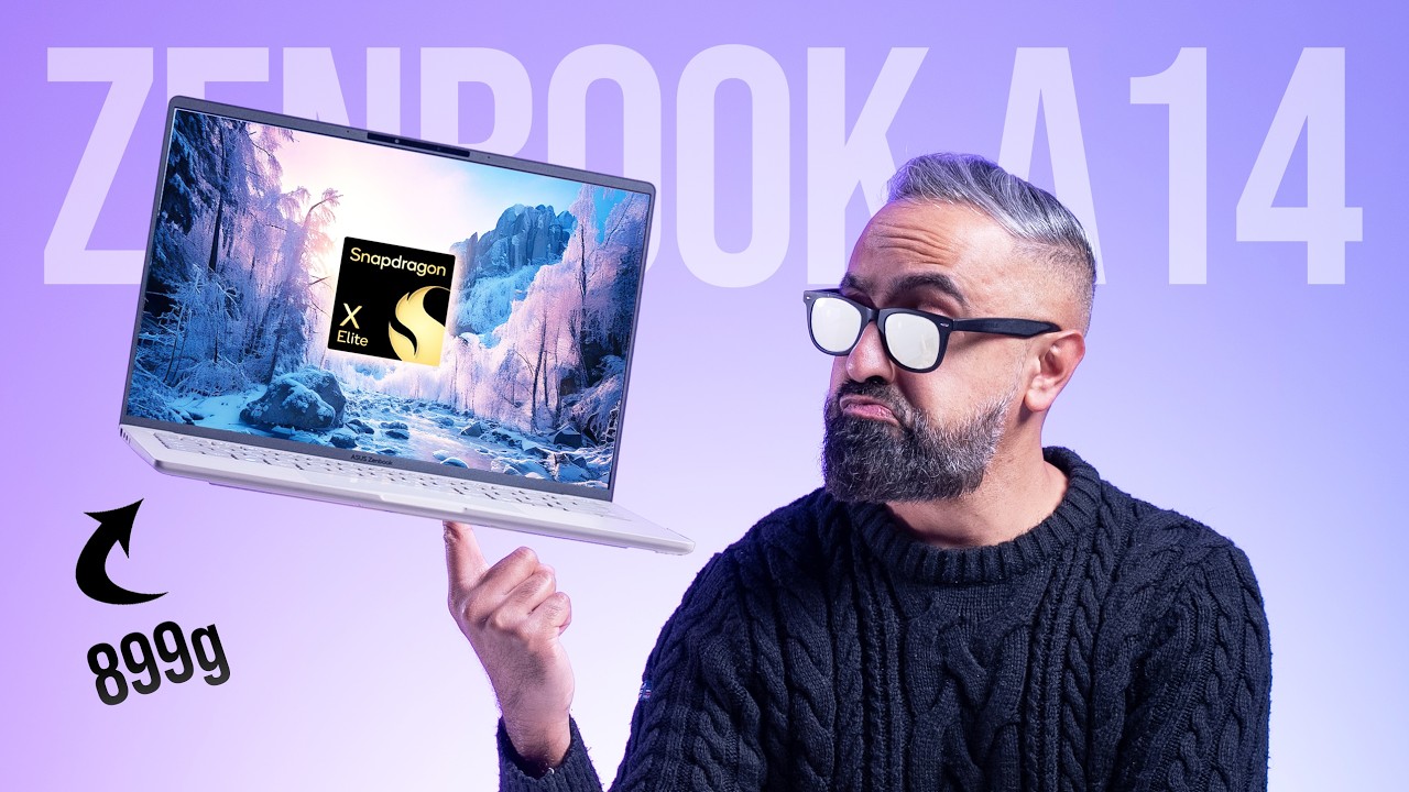 Asus Zenbook A14 — самый легкий в мире ПК Copilot+