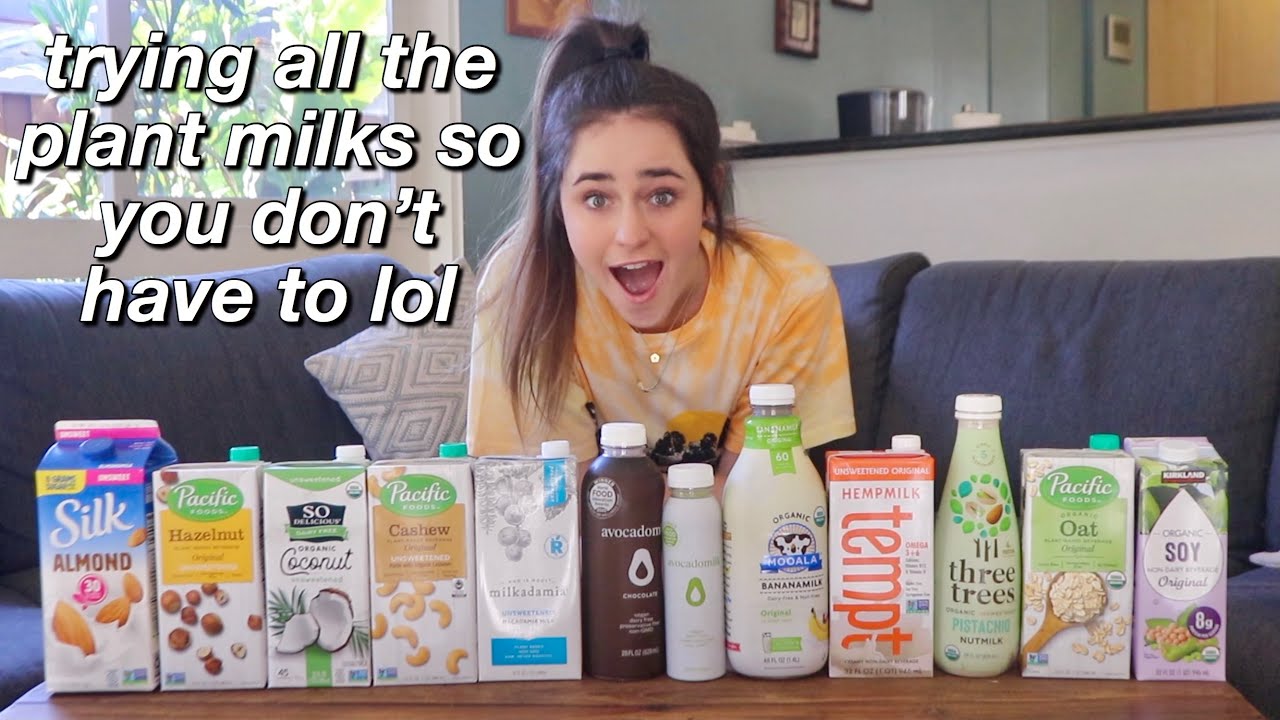 ULTIMATE PLANT MILK TASTE TEST
