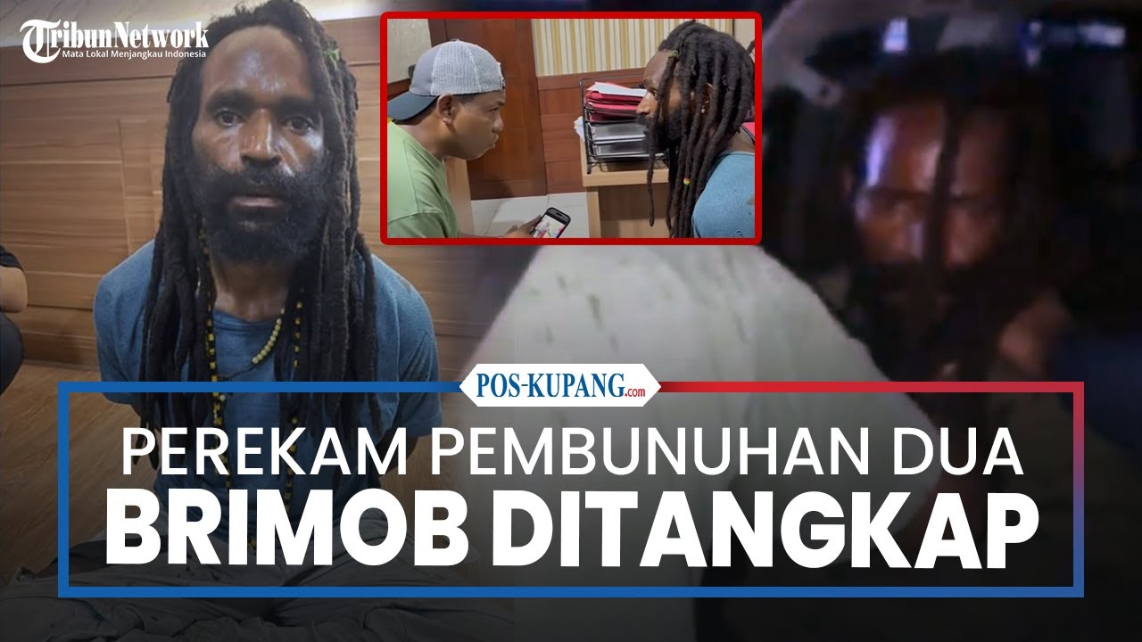 Anggota KKB Perekam Pembunuhan 2 Brimob di Nabire Ditangkap
