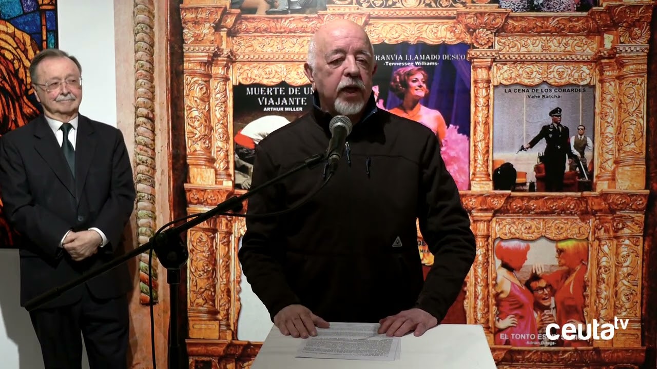 Del escenario al museo: 42 años de historia del teatro ceutí bajo la mirada de Manuel Merlo