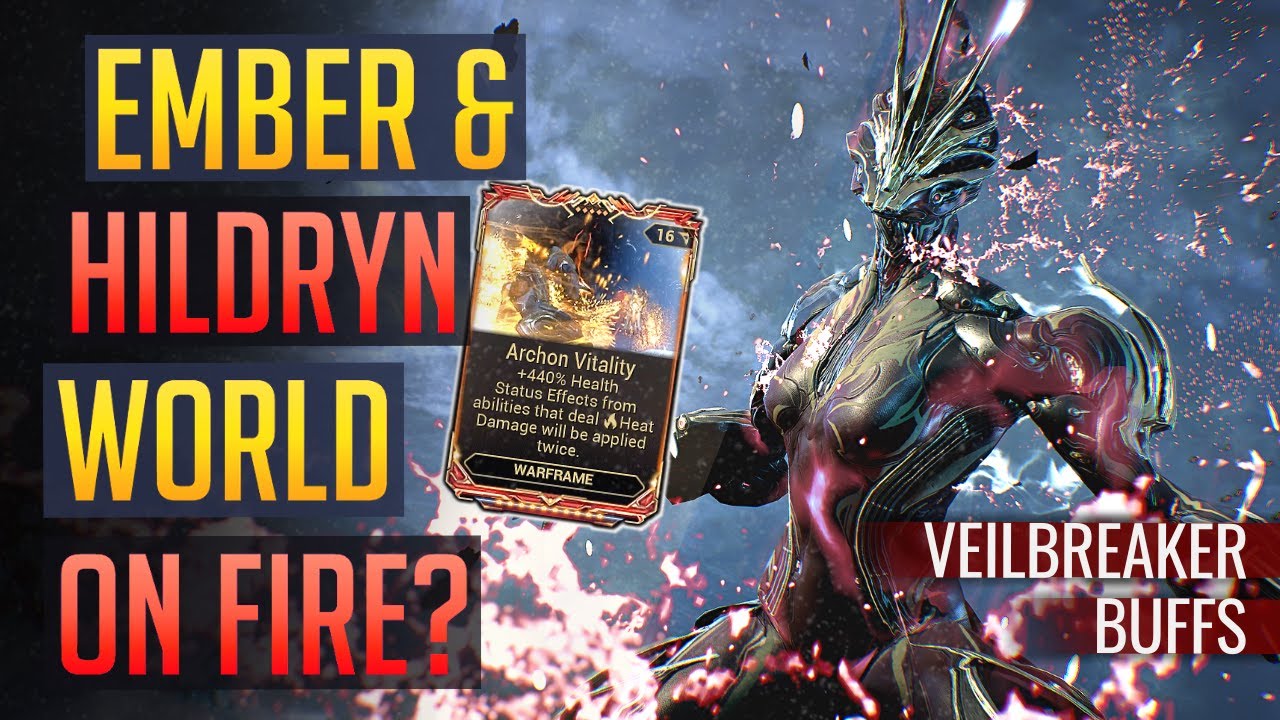 Warframe | ЭМБЕР И ХИЛЬДРИН: Ядерное оружие «Стальной путь» | Модификация Архонта