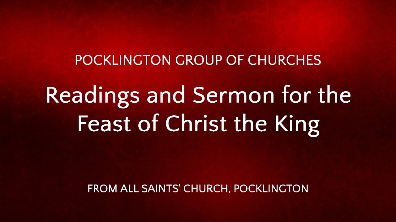 Sermon for Christ the King (Luke 23.33-43)