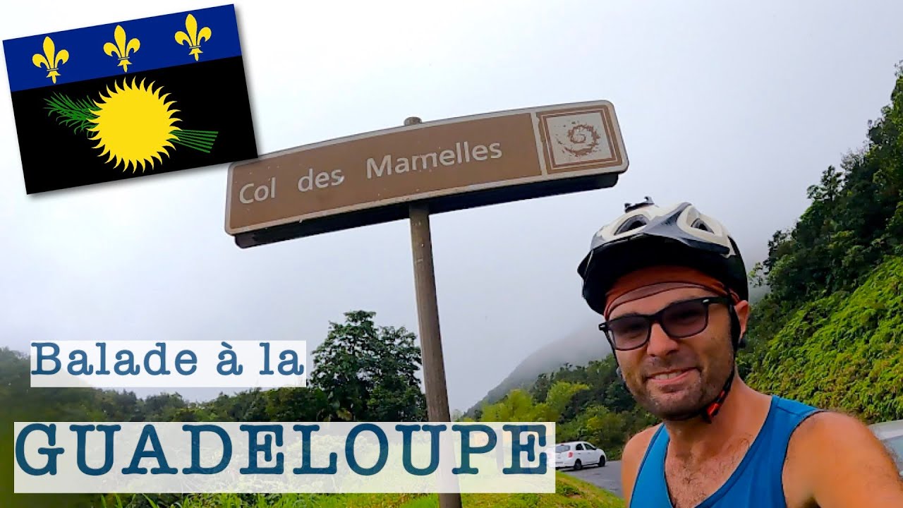Balade à VÉLO à la GUADELOUPE!  🚴🇬🇵 - Cyclotourisme dans les ANTILLES