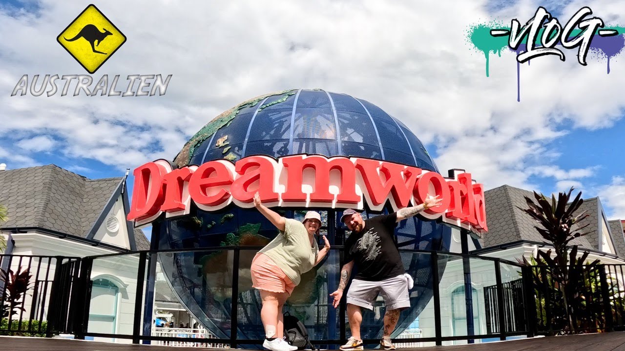 Wir besuchen den größten FREIZEITPARK in ganz AUSTRALIEN - Dreamworld - VLOG