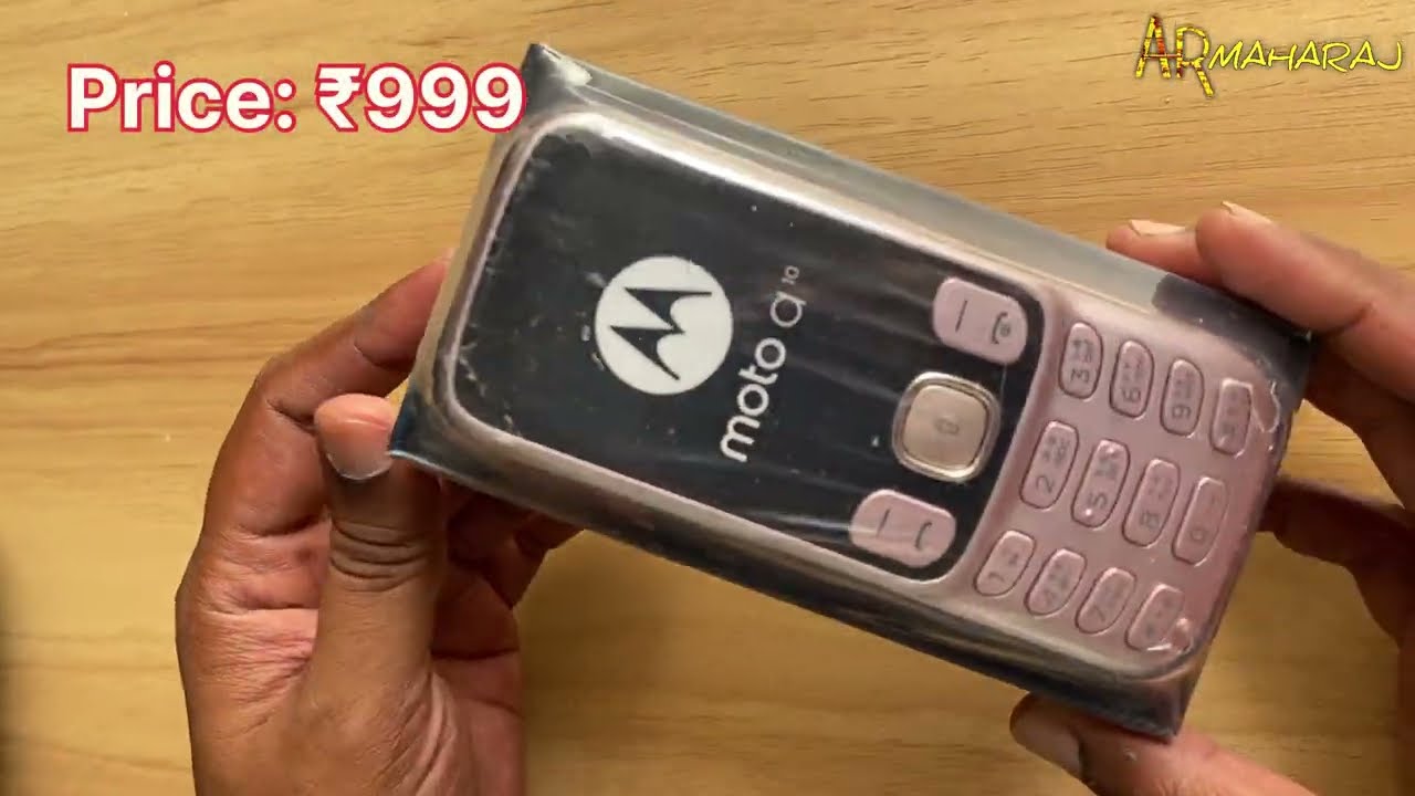 📱 Motorola a10 Unboxing | 🔥 Best Keypad Mobile Phone 2024