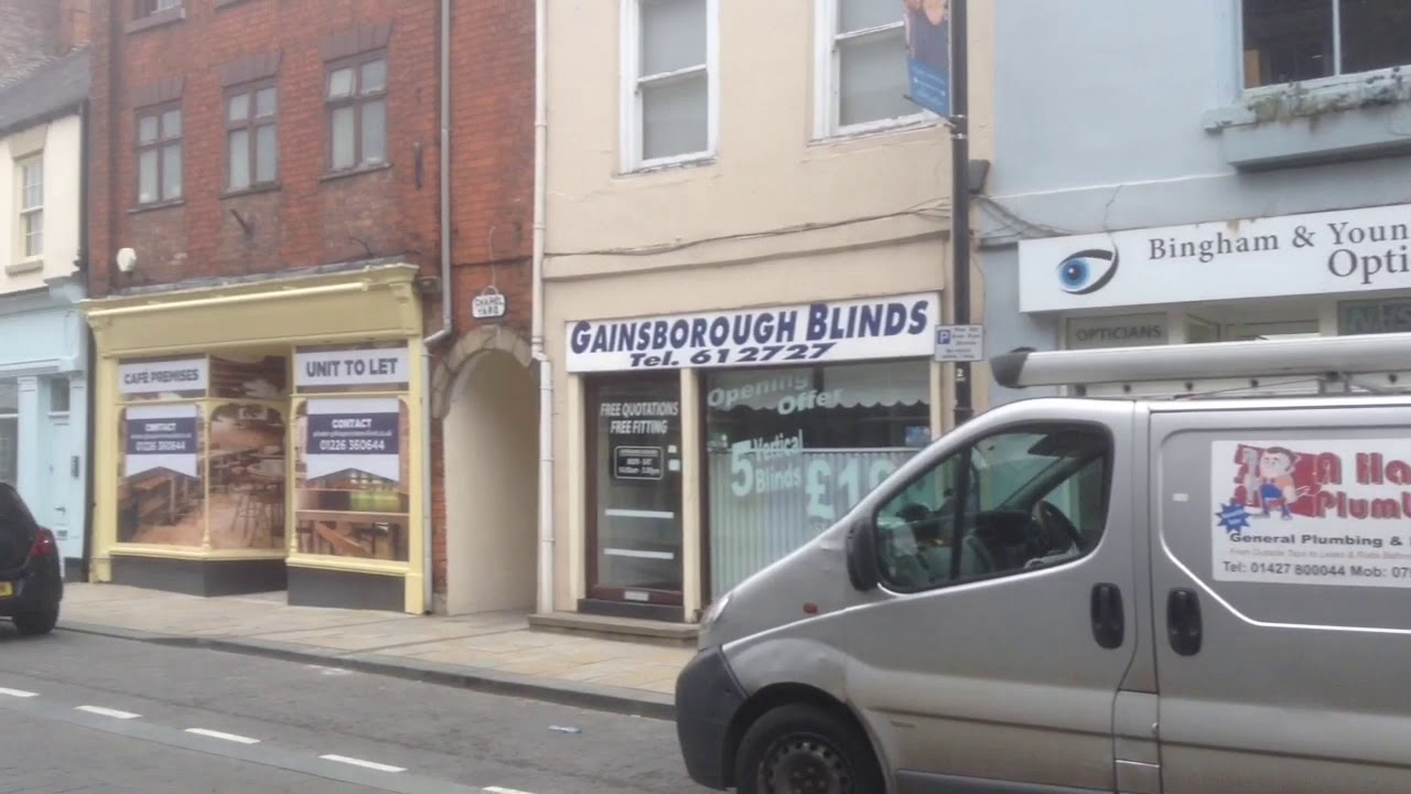 Shops and streets Gainsborough