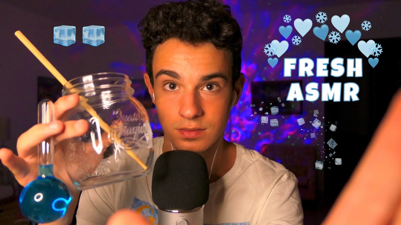 ASMR CONTRO CALDO E INSONNIA 🧊😴 *rinfrescante* | ASMR ita/eng