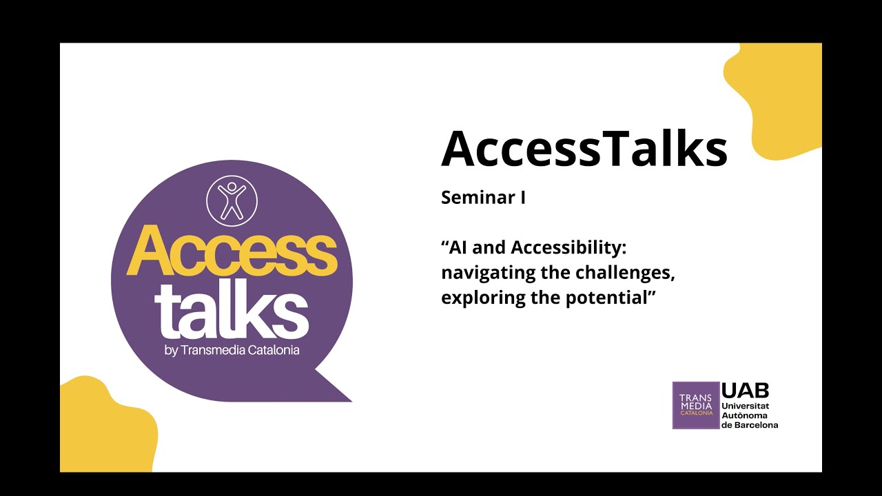 AccessTalks. Seminar 1.