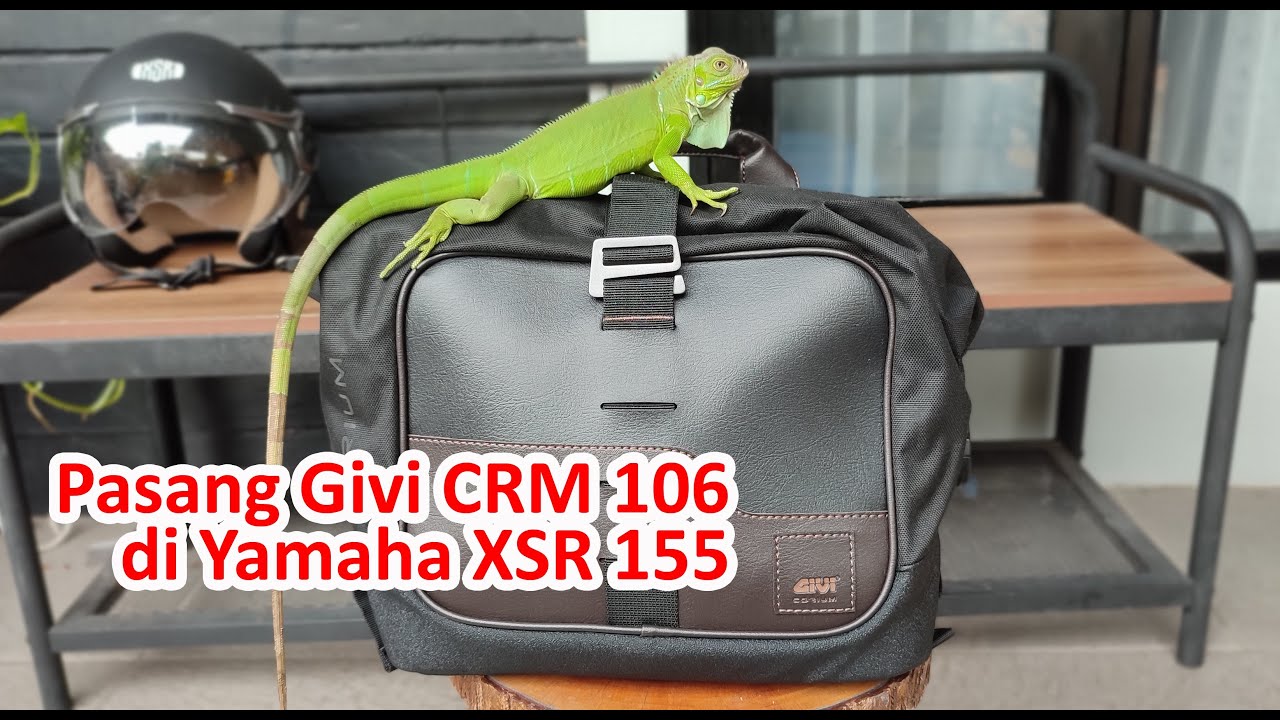 Pasang Givi CRM 106 di Yamaha XSR 155