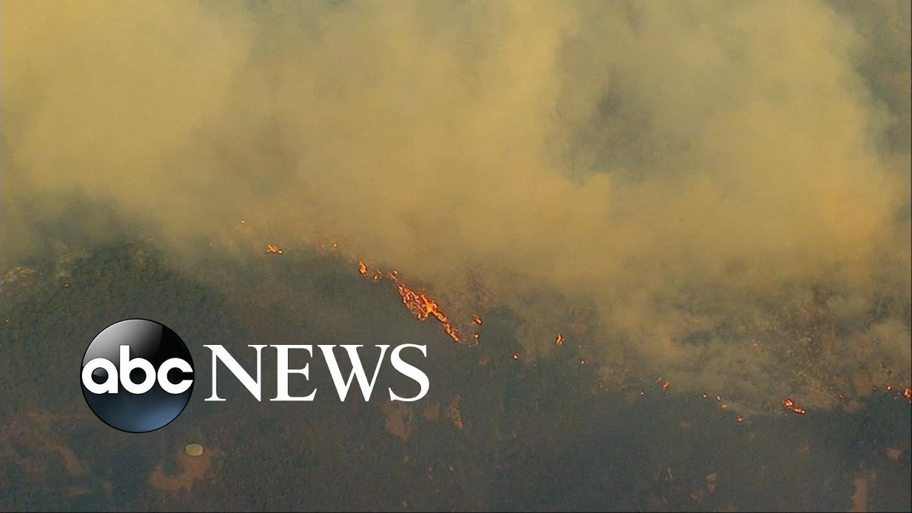 California's Thomas fire intensifying