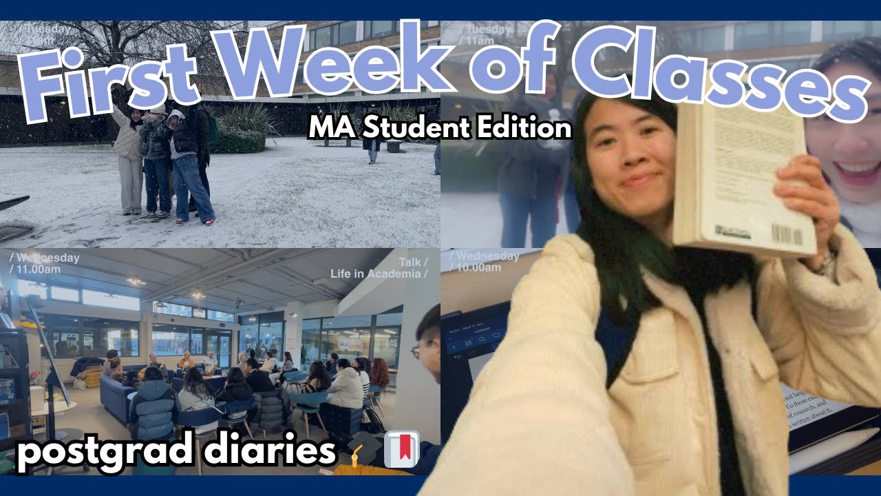 First Week of Winter Term | MA in Applied Linguistics & TESOL in Lancaster University 🎓