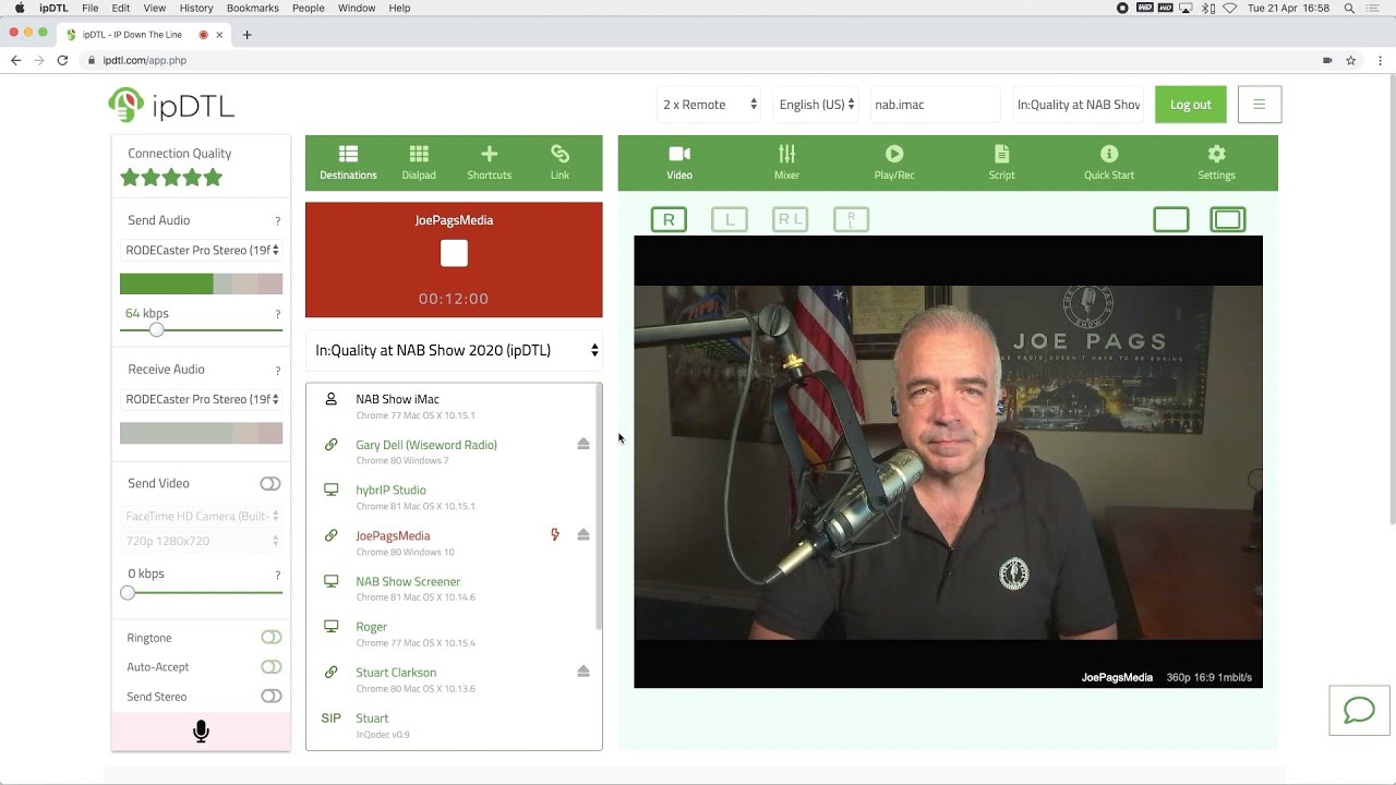 All about ipDTL (Virtual NAB Show 3 - Tue 11am EDT)