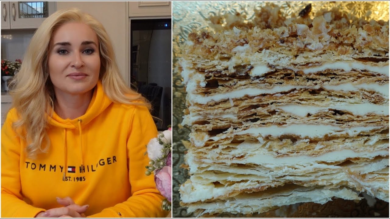 Ваш самый вкусный Хрустящий НАПОЛЕОН С ЗАВАРНЫМ КРЕМОМ