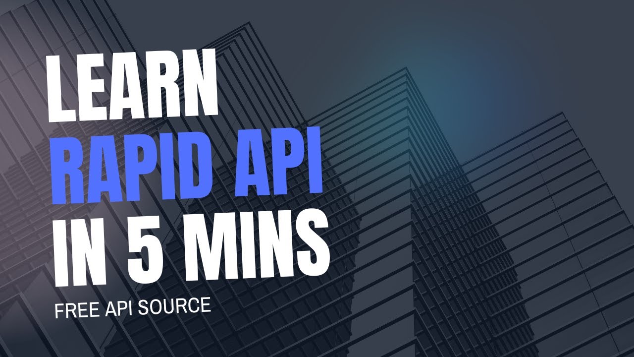 FREE APIS || HOW TO USE RAPID API || API TUTORIAL