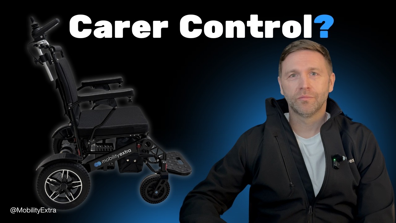 Rear Attendant Control for Electric Wheelchairs &ndash; Unboxing, Fitting & How It Works