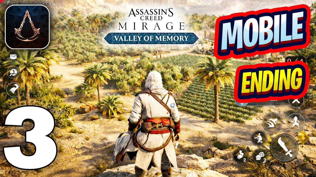 Assassin's Creed Mirage Mobile Valley Of Memory Gameplay Walkthrough Part 3 & Ending(iOS)