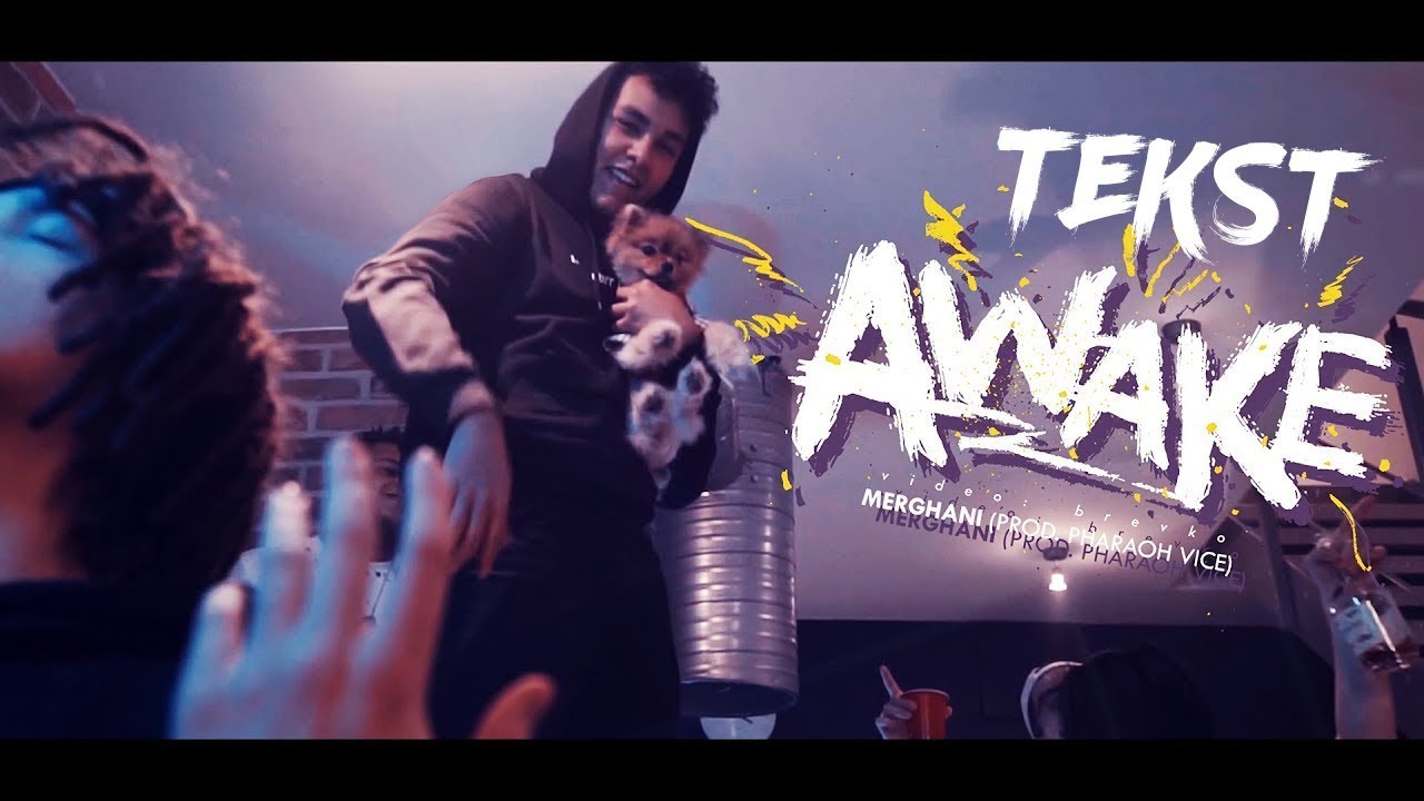 TEKST-Merghani - AWAKE (prod. Pharaoh Vice)