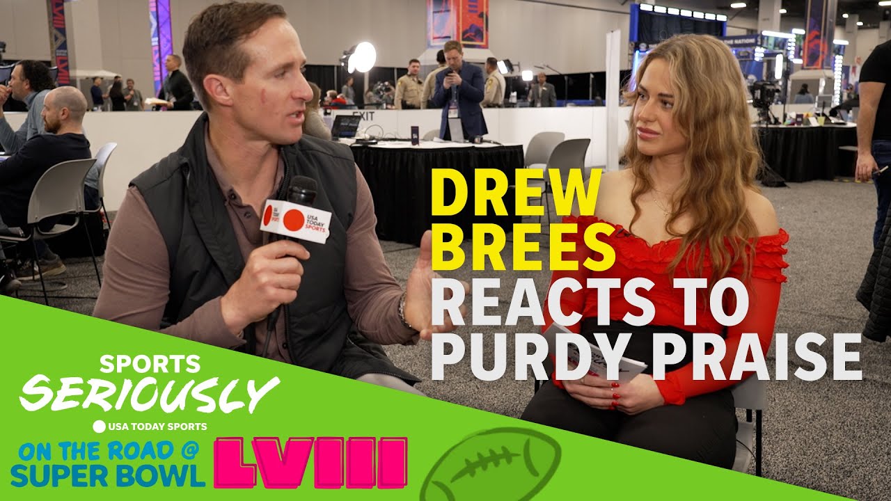 Drew Brees reacts to Brock Purdy's praise: 
