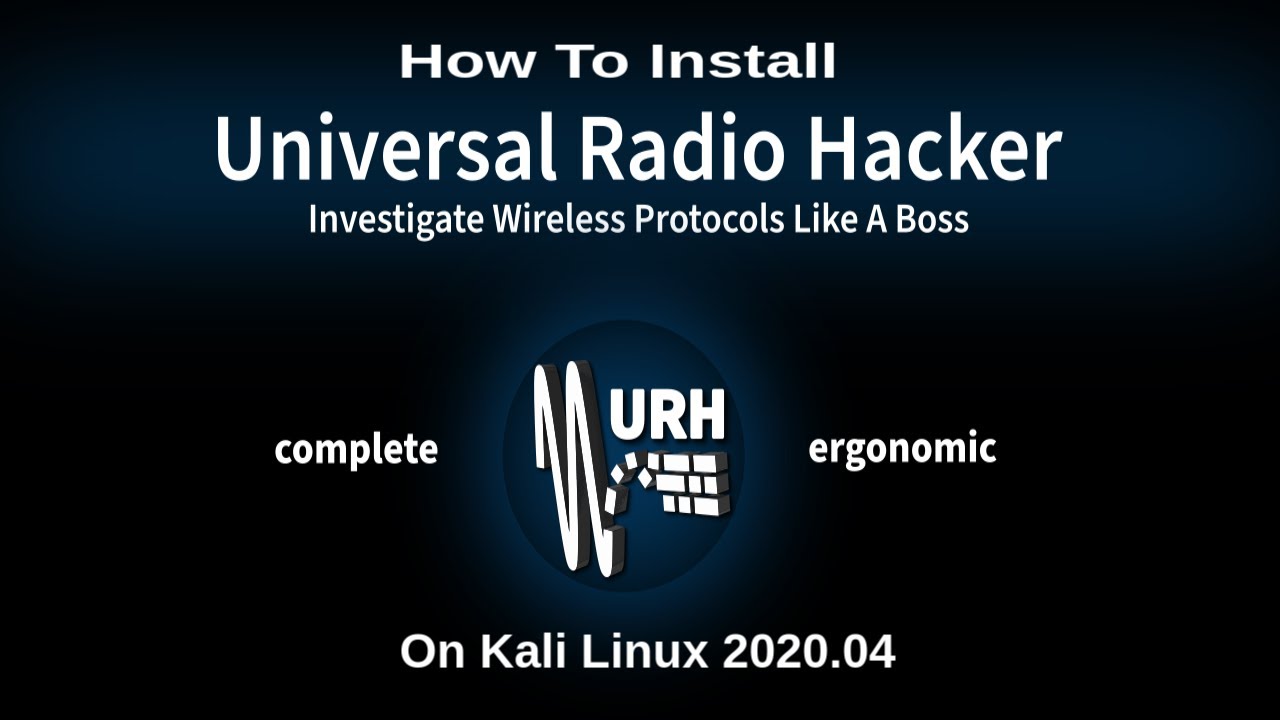 How to Install Universal Radio Hacker on Kali 2020.4