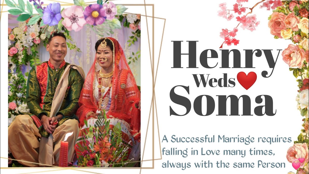 Henry weds Soma💞 A wonderful Beginning ||  Wedding vlog || champahour , Khowai