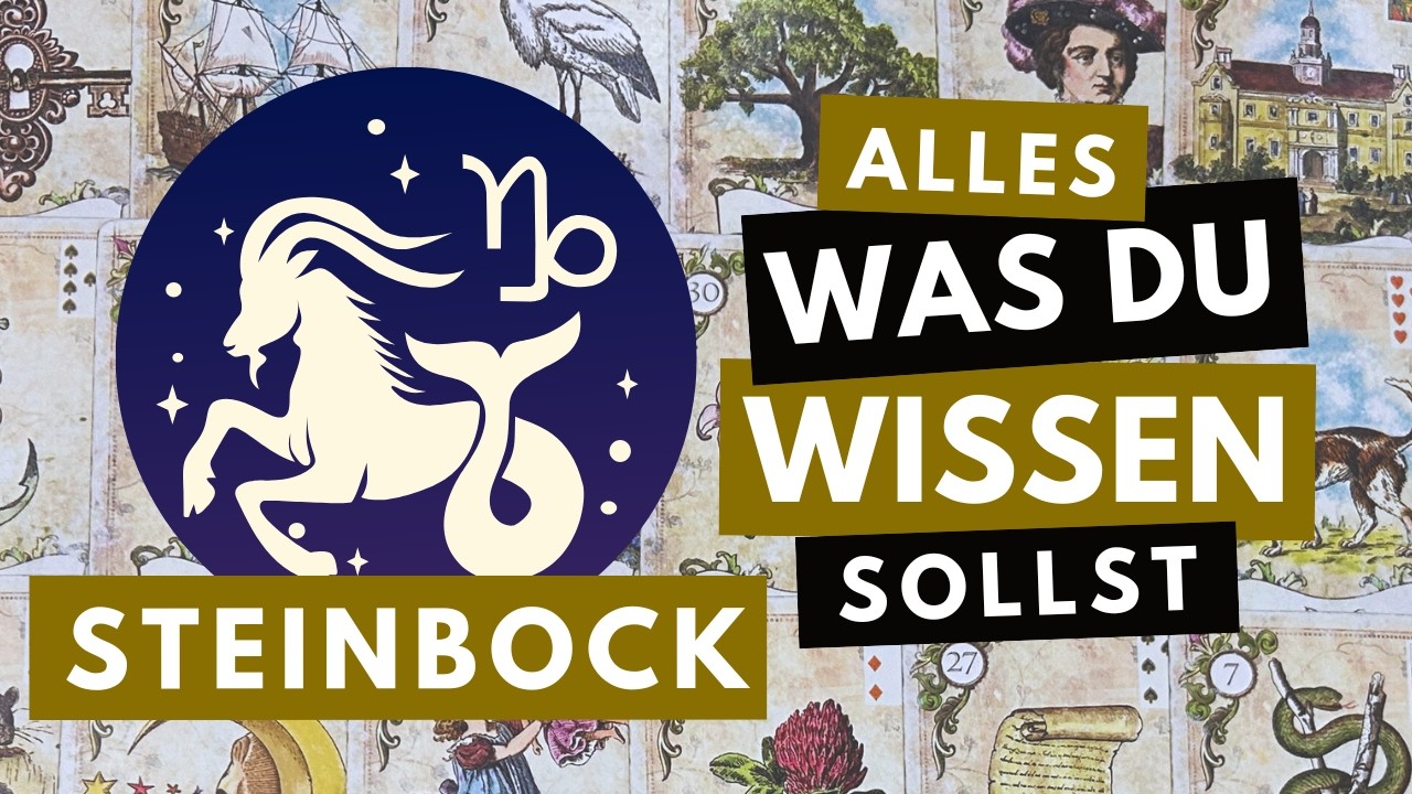 Steinbock: 99% goldrichtig –  außer EIN Detail  | Tarot Kartenlegen Horoskop