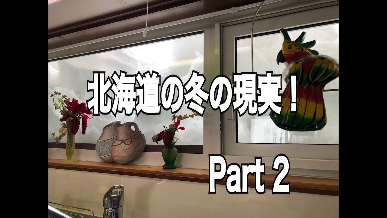 【田舎暮らし】北海道の冬の現実！Part２